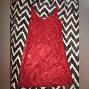Vintage Frederick’s of Hollywood Sparkly Red Nighty